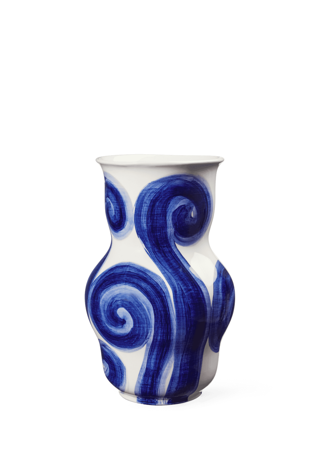 Tulle Vase H22.5 cm blue