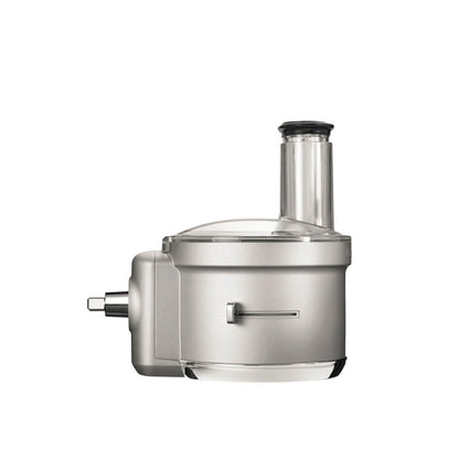 KitchenAid Stainless steel kitchen appliance component on a white background