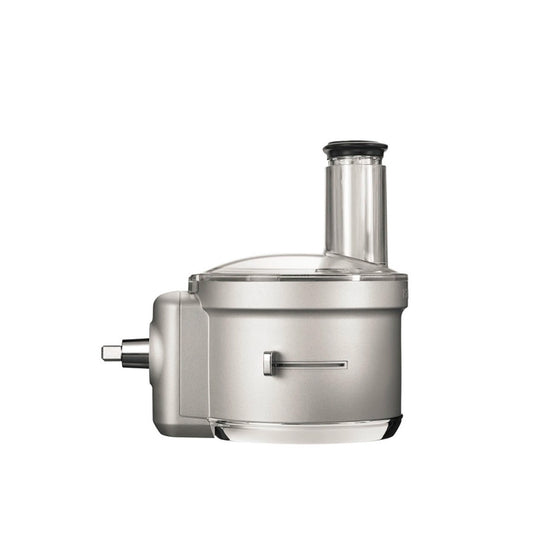 KitchenAid Stainless steel kitchen appliance component on a white background