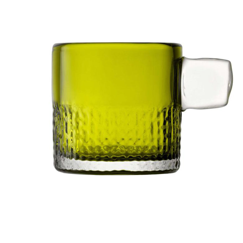 Handle Tealight Holder H9cm Olive
