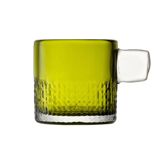 Handle Tealight Holder H9cm Olive