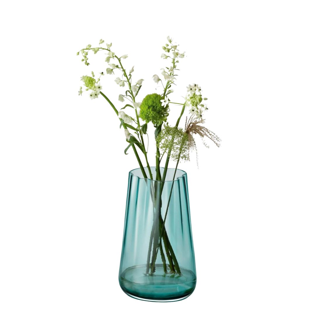 Lagoon Vase & Lantern, glass vase, flower vase