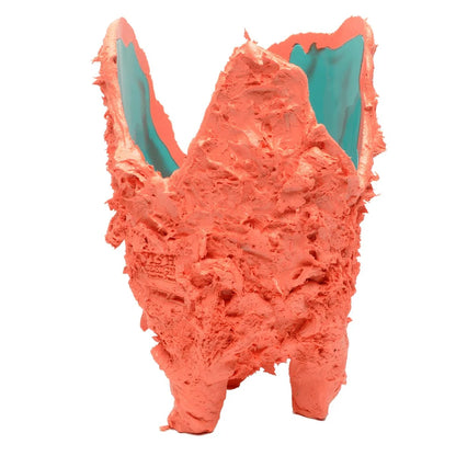 Lava Vase - Matt Ocean And Matt Dark Salmon