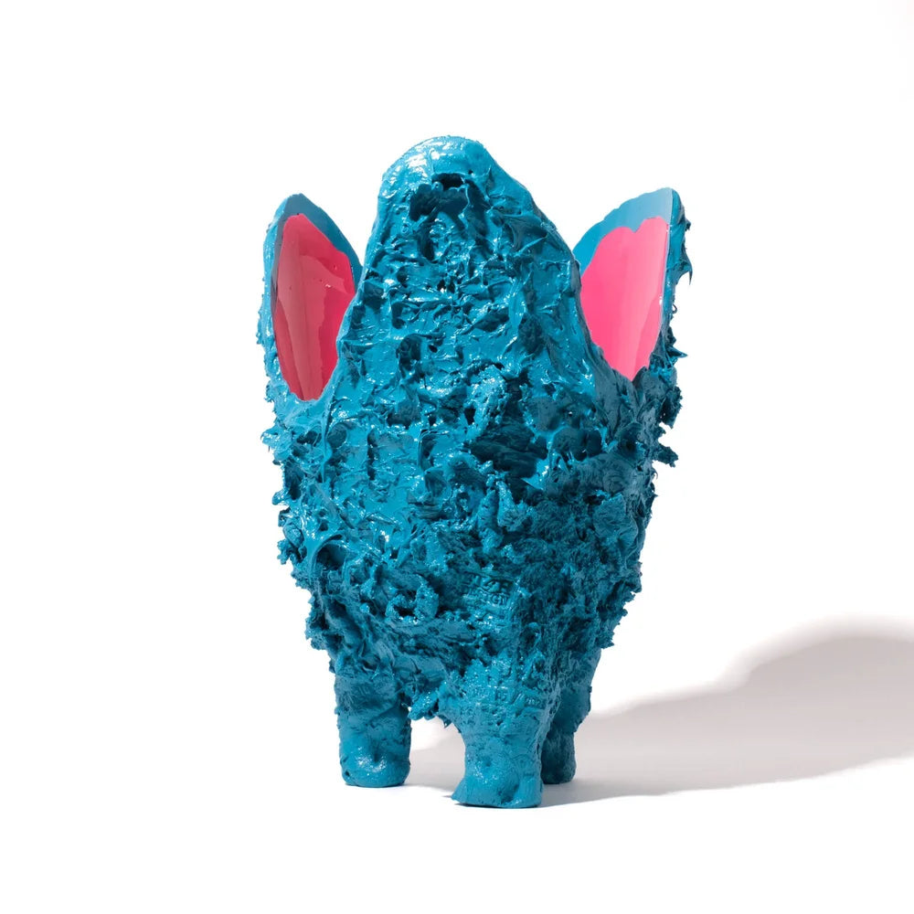 Lava Vase - Ocean, Fuchsia