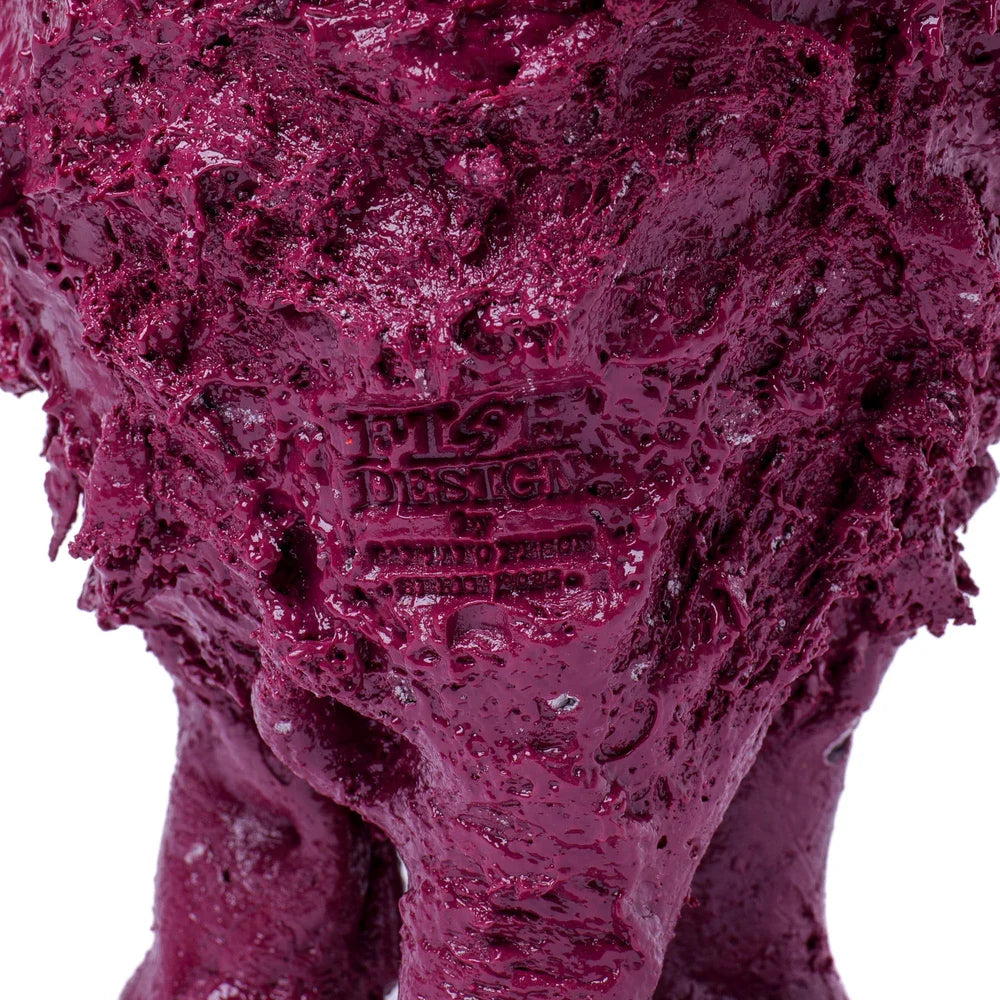 Lava Vase - Cherry, Fluo Fuchsia