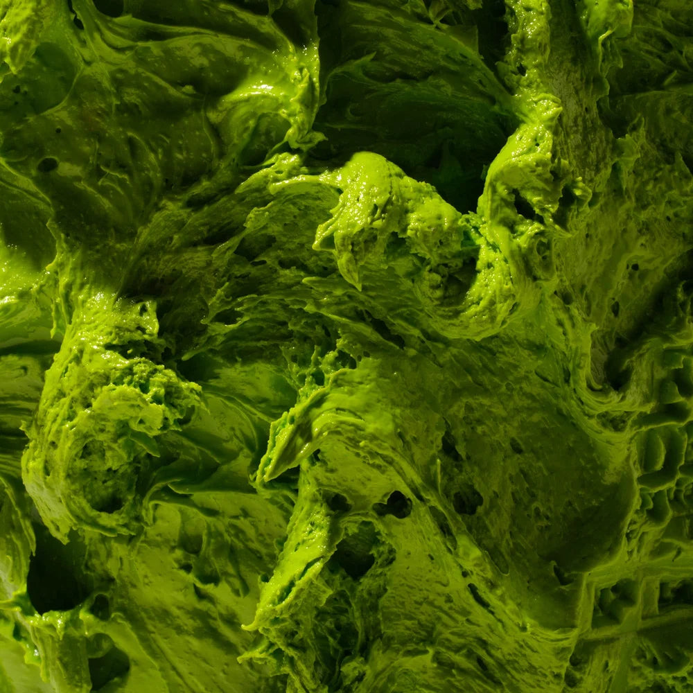 Lava Vase - Matt Lime And Matt Orange