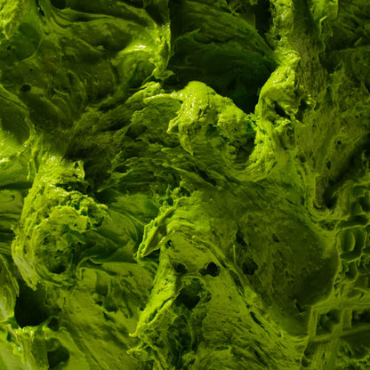 Lava Vase - Matt Lime And Matt Orange