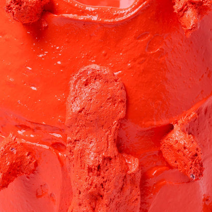 Lemon Special Vase - Matt Pastel Orange