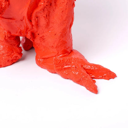 Lemon Special Vase - Matt Pastel Orange