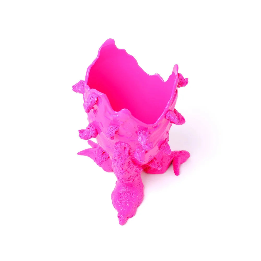 Lemon Special Vase - Matt Fluo Fuchsia