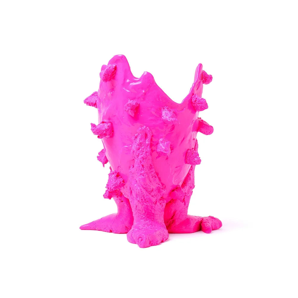 Lemon Special Vase - Matt Fluo Fuchsia