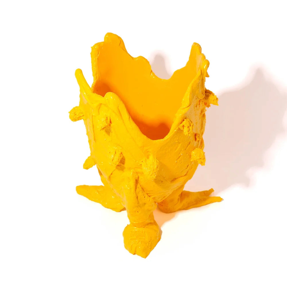 Lemon Special Vase - Matt Yellow