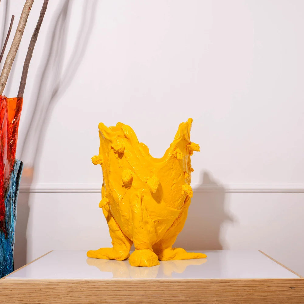 Lemon Special Vase - Matt Yellow