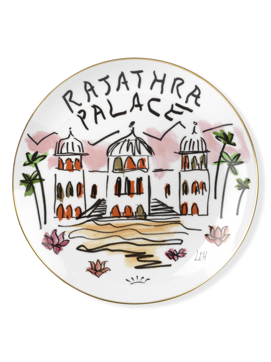 Luchino Rajathra Palace Round Plate