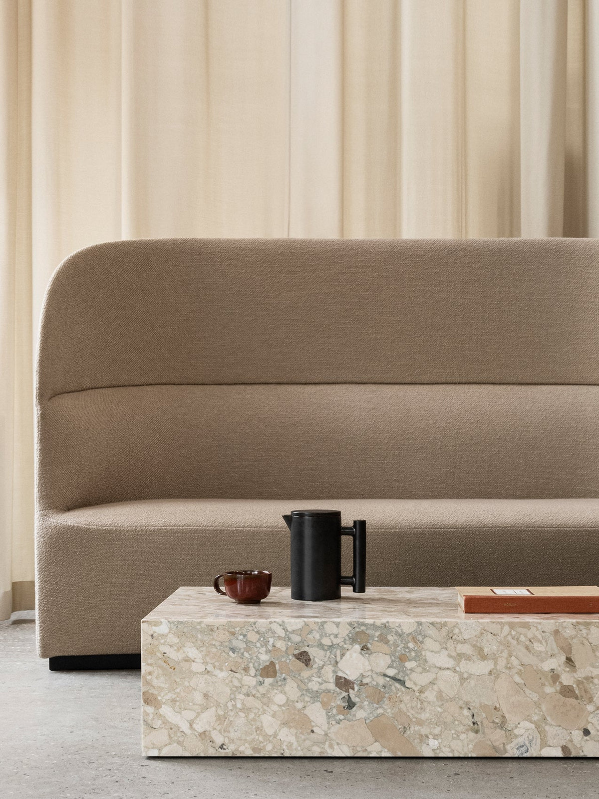 Tearoom Sofa, High Back