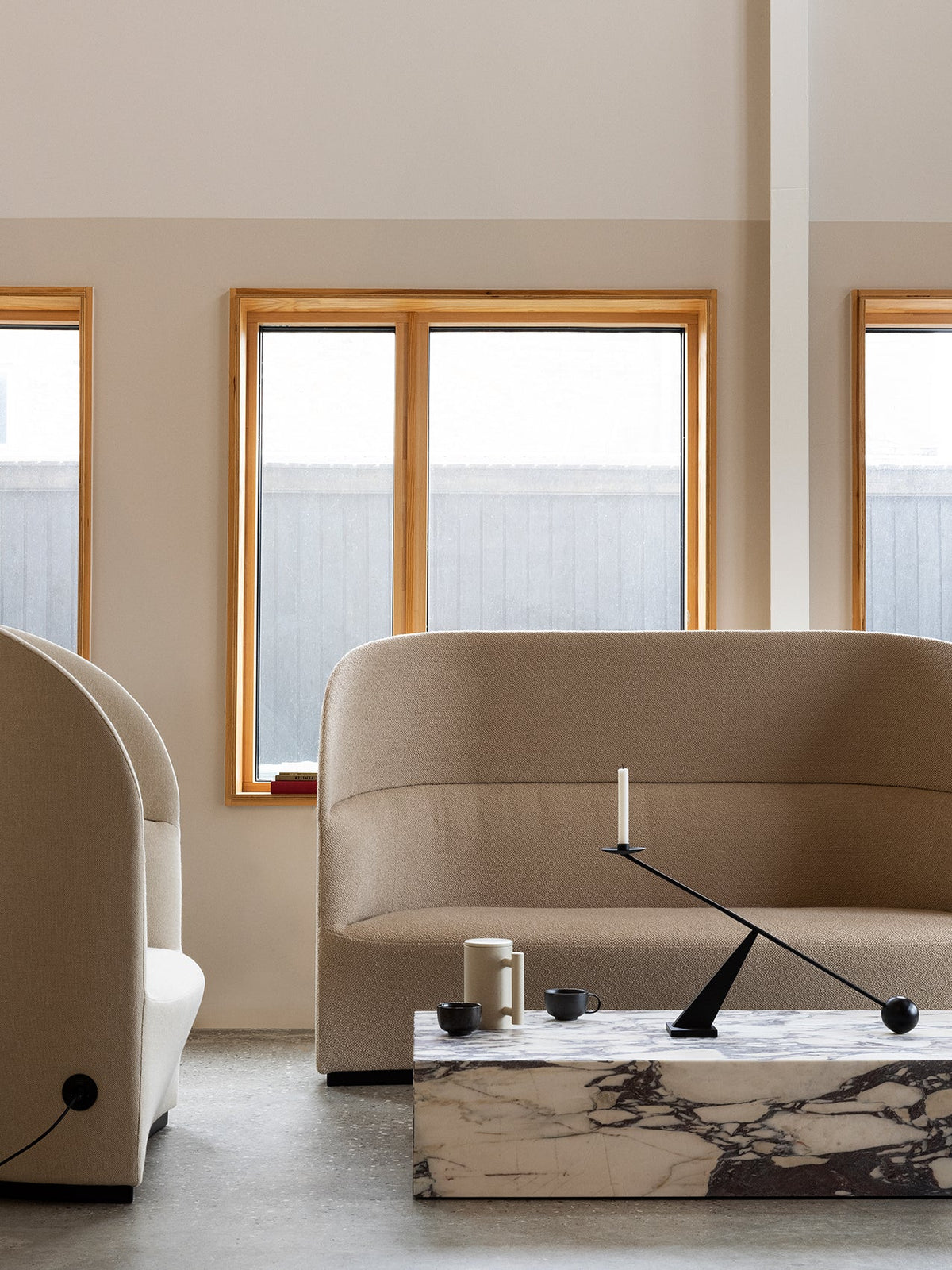 Tearoom Sofa, High Back