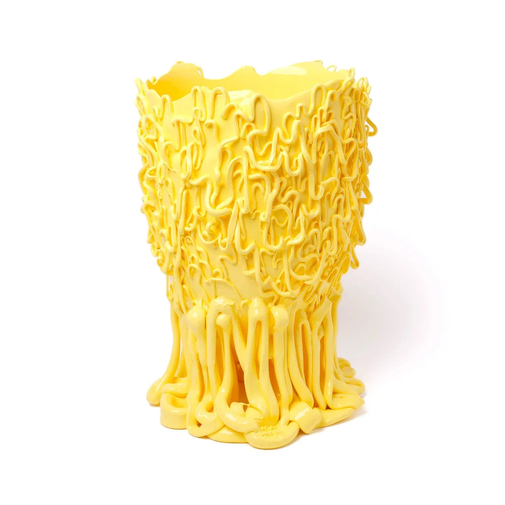 Medusa Vase - Matt Pastel Yellow