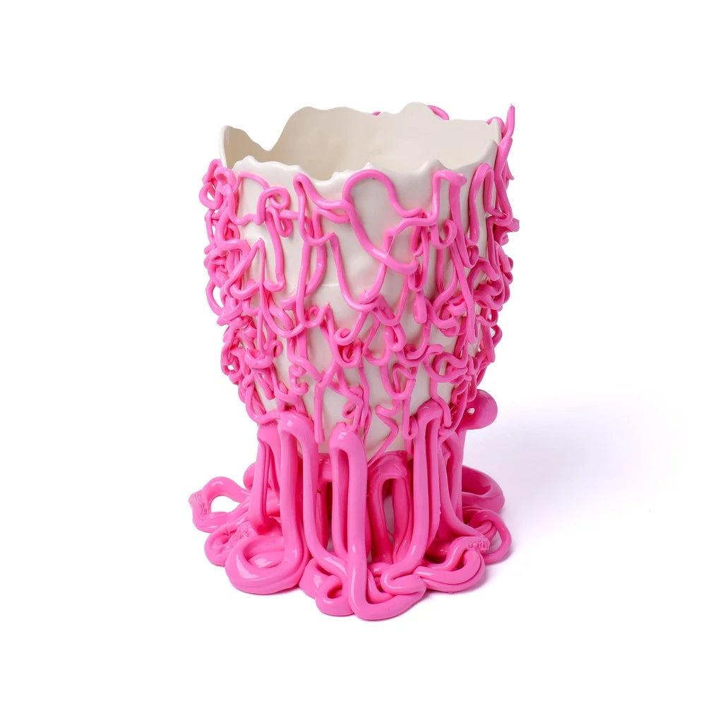 Medusa Vase - Matt Champagne, Pink