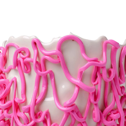 Medusa Vase - Matt Champagne, Pink