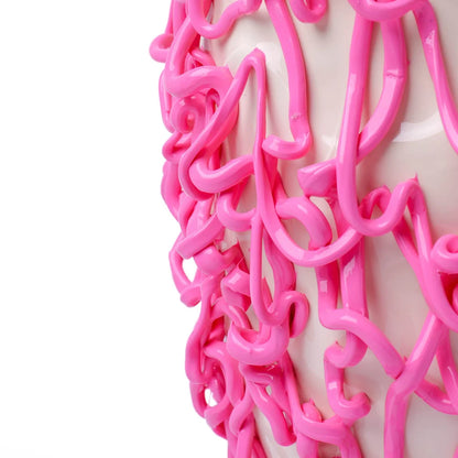 Medusa Vase - Matt Champagne, Pink