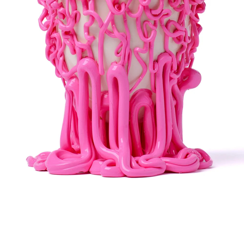 Medusa Vase - Matt Champagne, Pink