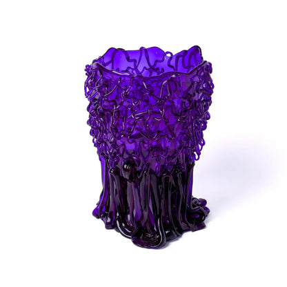 Medusa Vase - Clear Purple