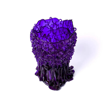 Medusa Vase - Clear Purple