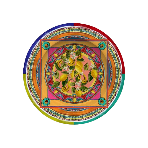 Melamine Dessert Plate – Ortigia