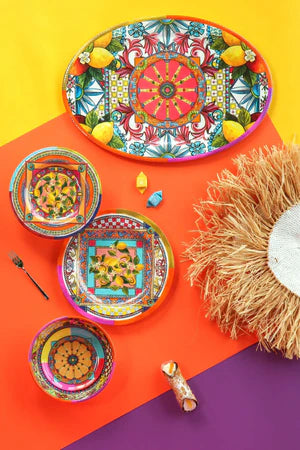 Melmine Dinner Plate – Ortigia