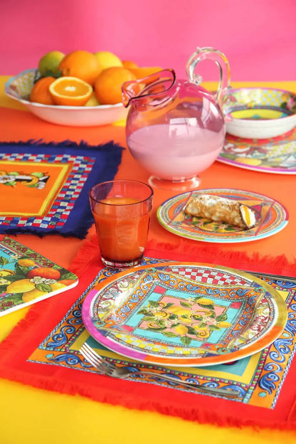 Melmine Dinner Plate – Ortigia