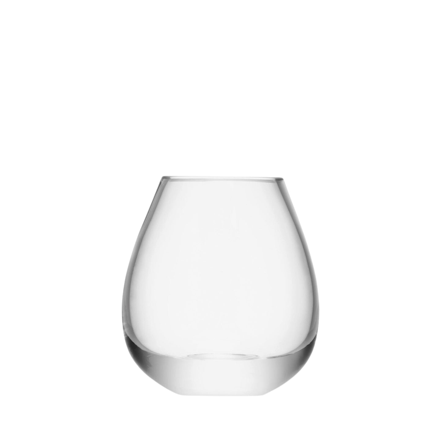 Glass Vase, round small vase