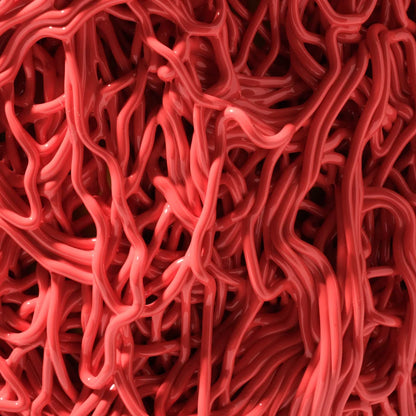 Moss Vase - Matt Sorbet And Fluo Yellow