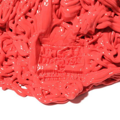 Moss Vase - Matt Sorbet And Fluo Yellow