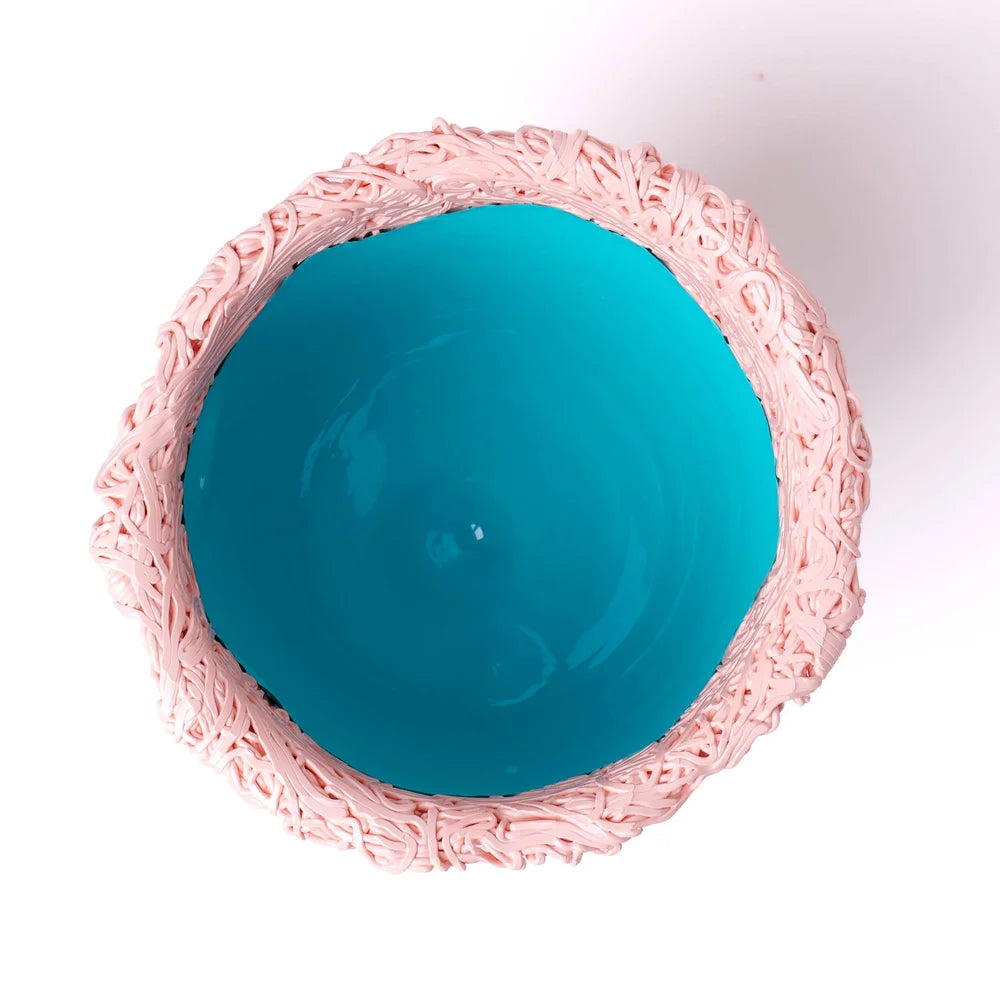 Moss Vase - Matt Salmon, Turquoise