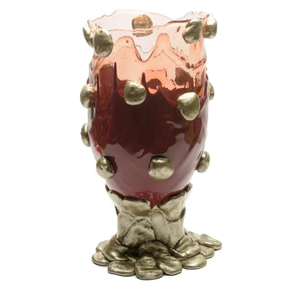 Nugget Vase Extra Colour - Clear Pink, Matt Cherry, Bronze