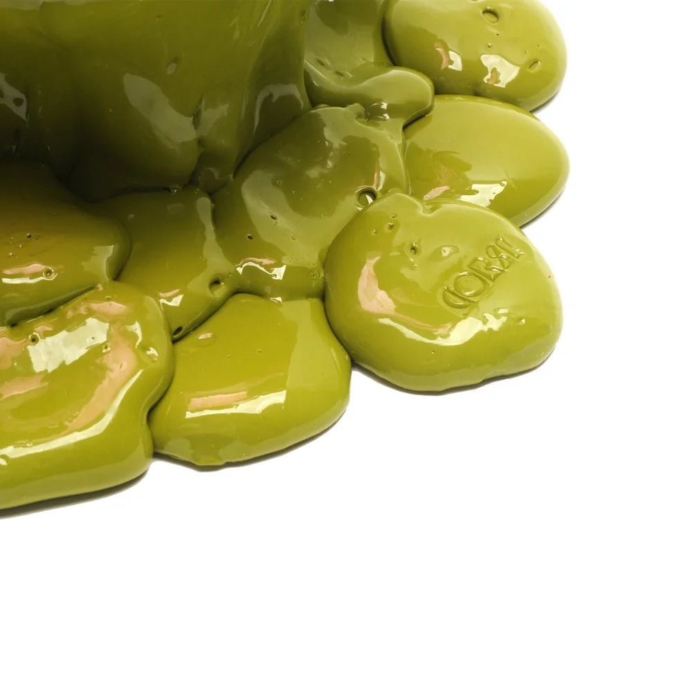 Nugget Vase - Light Fuchsia, Dust Green