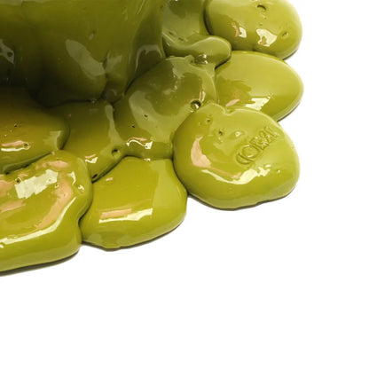 Nugget Vase - Light Fuchsia, Dust Green