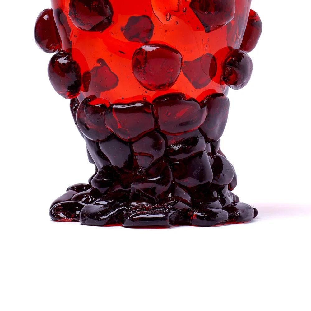 Nugget Vase - Dark Ruby