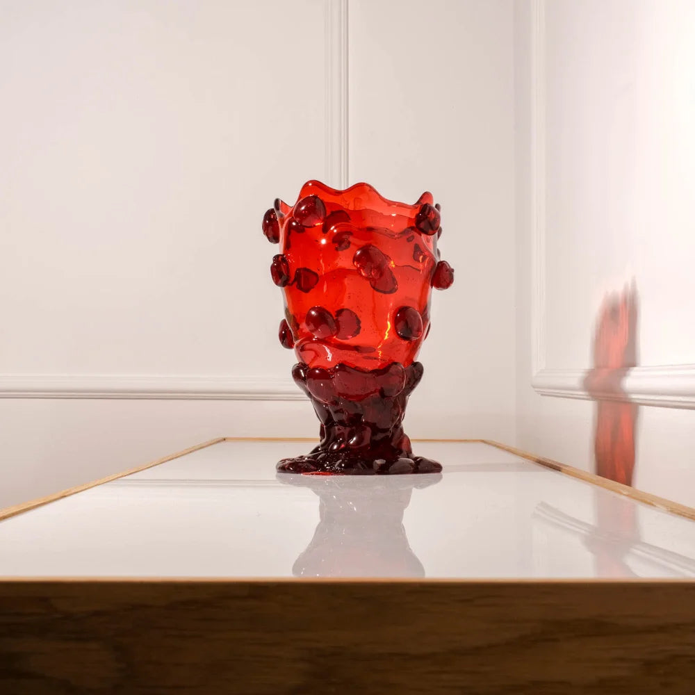 Nugget Vase - Dark Ruby