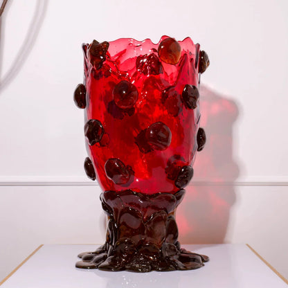 Nugget Vase - Dark Ruby
