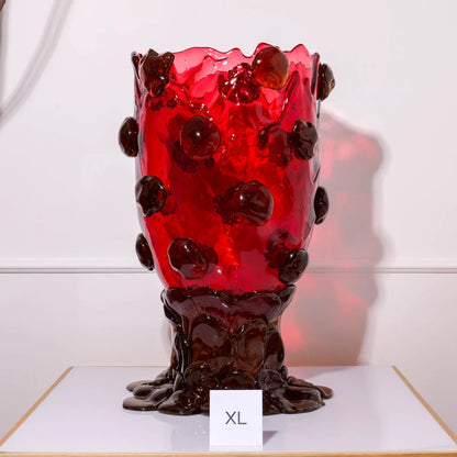 Nugget Vase - Dark Ruby