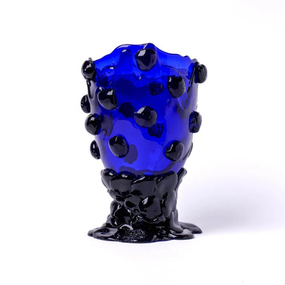 Nugget Vase - Clear Blue