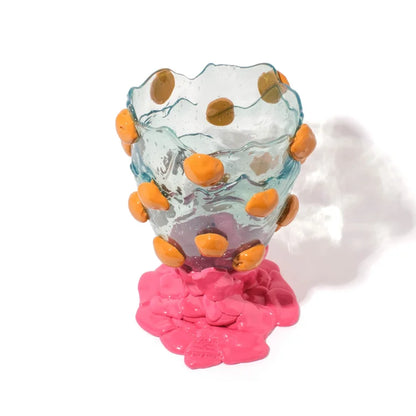 Nugget Vase Extra Colour - Aqua, Ochre, Fuchsia