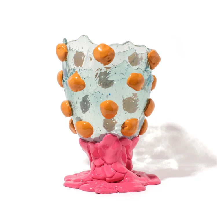 Nugget Vase Extra Colour - Aqua, Ochre, Fuchsia