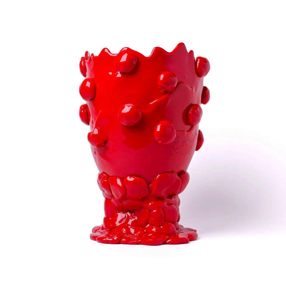 Nugget Vase - Matt Red