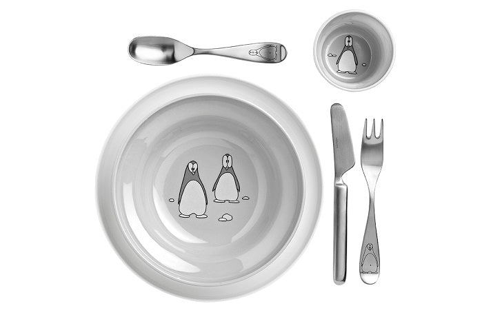 Una with Pingo Children's Cutlery Set - 3 pcs.