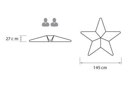 Ogo Starfish dimensions 