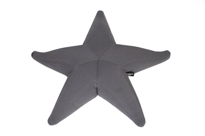 Ogo Starfish 3D-A green starfish-shaped pool float cushion with a textured fabric surface.