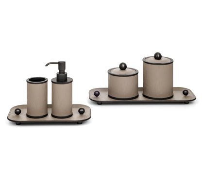 Olimpia Round Cotton Pad Holder