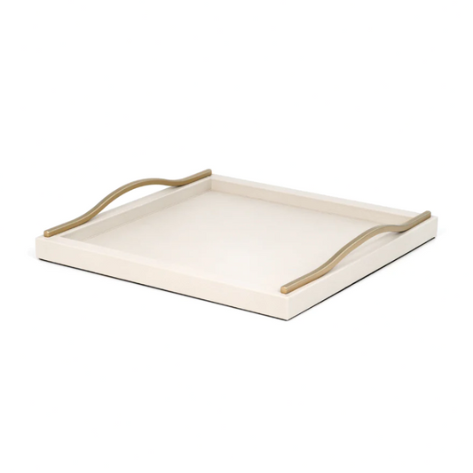 decorative tray, leather Decorative item